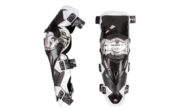 Защита колена SCOYCO K12 белая pitbikemarket.ru