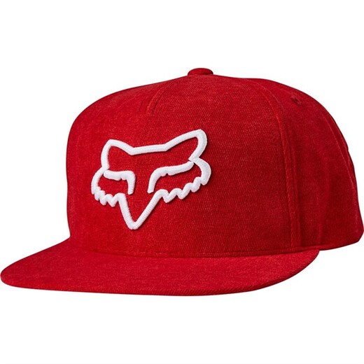 Бейсболка Fox Instill Snapback Hat Red/White pitbikemarket.ru