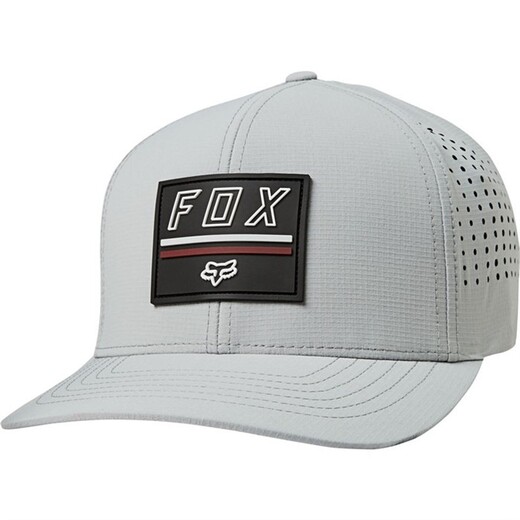 Бейсболка Fox Serene Flexfit Hat Grey/Black S/M pitbikemarket.ru