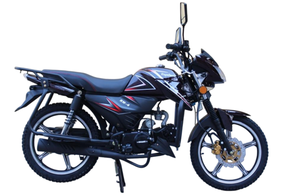 Мопед Regulmoto Alpha (RM-4) Черный pitbikemarket.ru