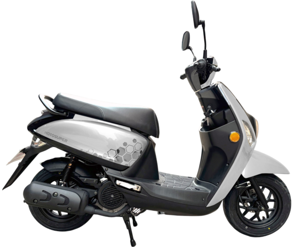 Скутер Motosuper S9 Blanc Gris (белый) pitbikemarket.ru