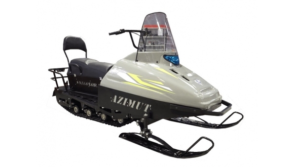 Миниснегоход Бурлак Азимут 24 лс, эл.запуск, серый pitbikemarket.ru