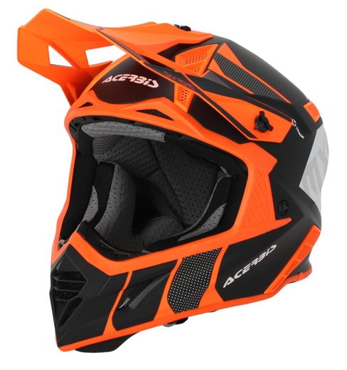 Шлем Acerbis X-TRACK 22-06 Orange-Fluo/Black , L pitbikemarket.ru