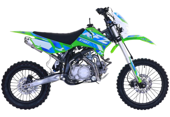 Питбайк Apollo RFZ START 150X-LE, 17/14 Зеленый pitbikemarket.ru