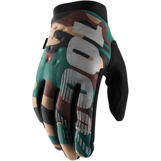 Мотоперчатки 100% Brisker Glove Camo/Black S (10016-061-10) pitbikemarket.ru
