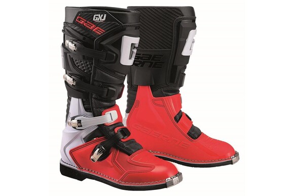 Мотоботы подростковые Gaerne GXJ черно-красные 38 pitbikemarket.ru