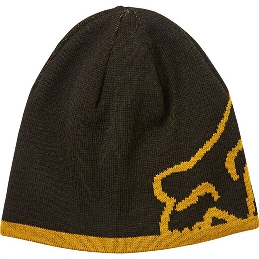 Шапка Fox Streamliner Beanie Black/Yellow, OS, 2020 (20790-019-OS) pitbikemarket.ru