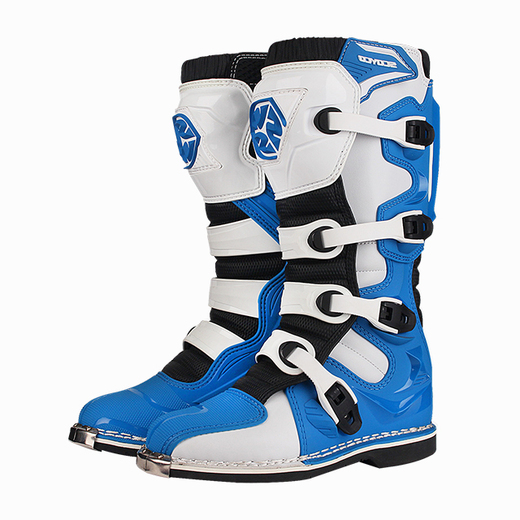 Мотоботы Scoyco MBM006 высокие синие 40 pitbikemarket.ru