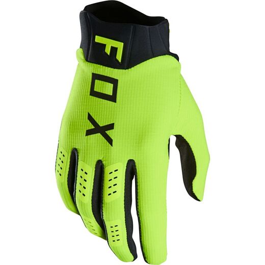 Мотоперчатки Fox Flexair Glove Flow Yellow, M, 2021 (24861-130-M) pitbikemarket.ru