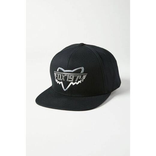 Бейсболка Fox Razors Edge Snapback Hat черная, OS, 2021 (27080-001-OS) pitbikemarket.ru