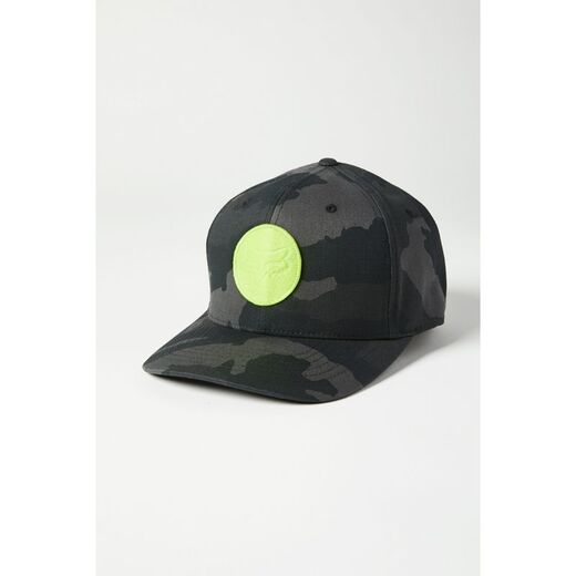 Бейсболка Fox Session Flexfit Hat черный камуфляж, S/M, 2021 (27092-247-S/M) pitbikemarket.ru