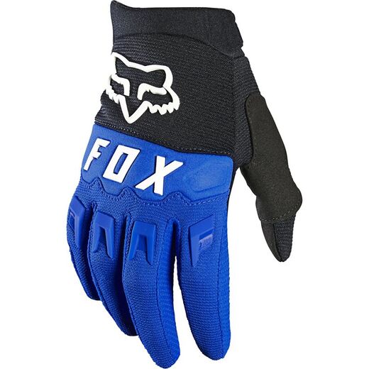 Мотоперчатки подростковые Fox Dirtpaw Youth Glove Blue, YL, 2021 (25868-002-YL) pitbikemarket.ru