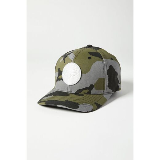 Бейсболка Fox Session Flexfit Hat зеленый камуфляж, L/XL, 2021 (27092-031-L/XL) pitbikemarket.ru