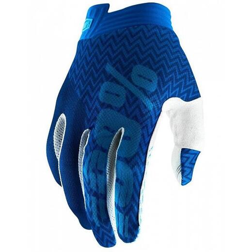 Мотоперчатки 100% ITrack Glove Blue/Navy M (10015-015-11) pitbikemarket.ru
