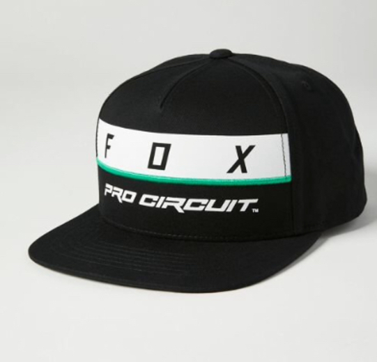 Бейсболка Fox Pro Circuit Snapback Hat 26938-001-OS pitbikemarket.ru