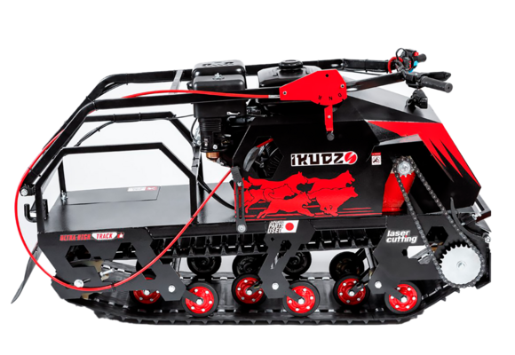 Мотобуксировщик IKUDZO-YAMAHA LONG 2.0 1700/500 EKR15/ESR15 (РЕВЕРС,  МАХ-комплектация) pitbikemarket.ru