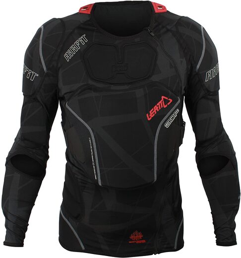 Защита панцирь Leatt Body Protector 3DF AirFit черная, L/XL, 2021 (5018101212) pitbikemarket.ru