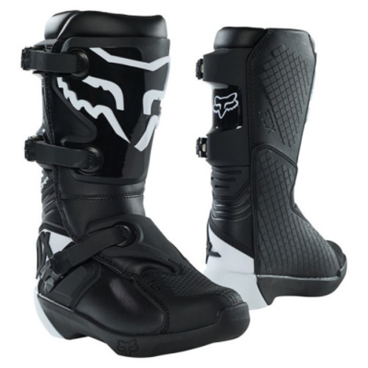 Мотоботы подростковые Fox Comp Youth Boot Black, Y3, 2021 (27689-001-3) pitbikemarket.ru
