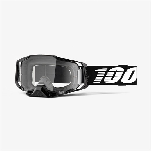 Очки 100% Armega Goggle Black / Clear Lens (50700-001-02) pitbikemarket.ru