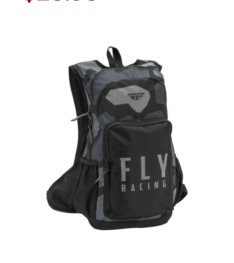 Рюкзак FLY RACING JUMP серый/черный pitbikemarket.ru