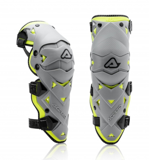 Наколенники шарнирные Acerbis IMPACT EVO 3.0 KNEE Grey/Yellow ,  <> pitbikemarket.ru