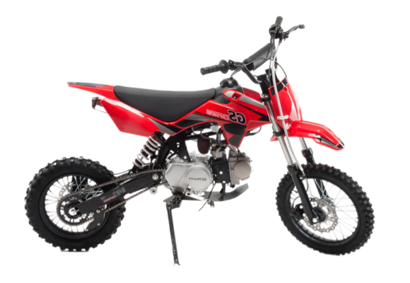 Питбайк Motoland GS Motors S12 14/12 красный pitbikemarket.ru