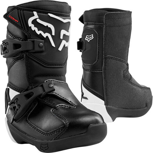 Мотоботы детские Fox Comp Kids Boot Детский, K10, черный, 2020 (24015-001-10) pitbikemarket.ru