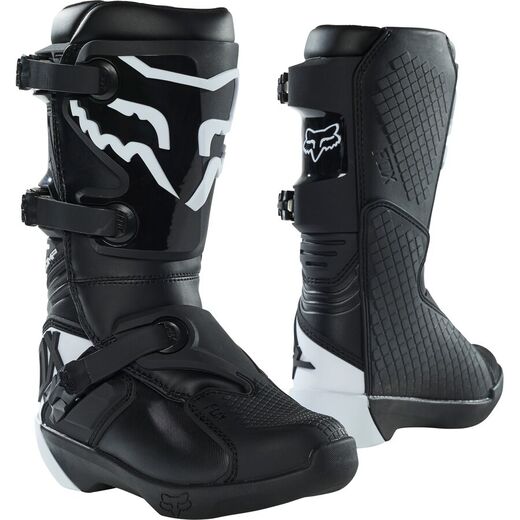 Мотоботы подростковые Fox Comp Youth Boot (2021) Подростковый, Y6, черный, 2021 (27689-001-6) pitbikemarket.ru