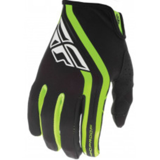 Перчатки FLY RACING WINDPROOF LITE черный/Hi-Vis желтый (2021) 10 pitbikemarket.ru