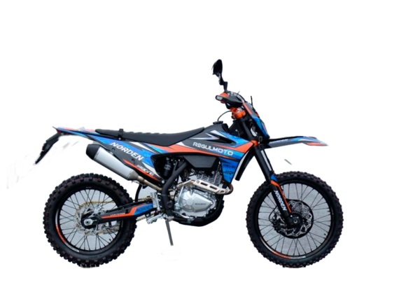 Мотоцикл Regulmoto Norden (Черный/ синий) pitbikemarket.ru
