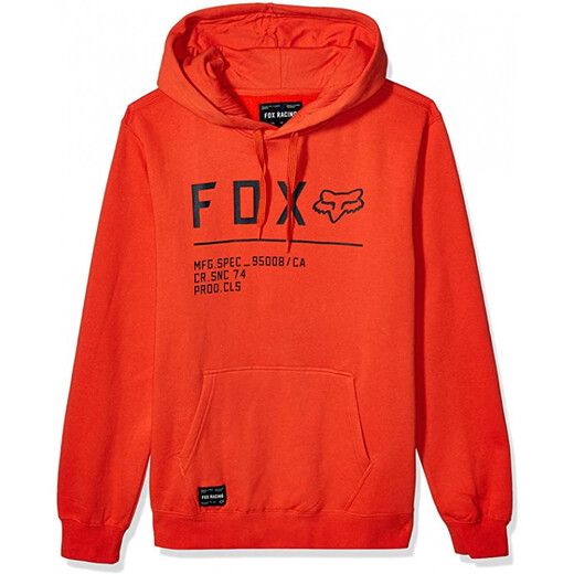 Толстовка Fox Non Stop Pullover Fleece Atomic оранжевая L (23901-456-L) pitbikemarket.ru