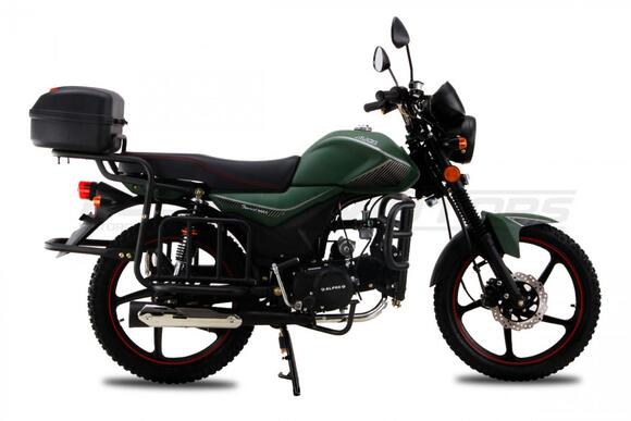 Мопед ROCKOT ALPHA TOURIST M-12 (зеленый матовый) pitbikemarket.ru