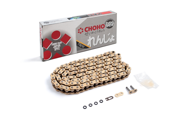 Цепь 428HO GOLD (120 зв.) CHOHO pitbikemarket.ru