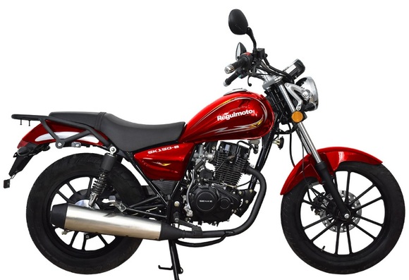 Мотоцикл Regulmoto SK150-8 красный pitbikemarket.ru