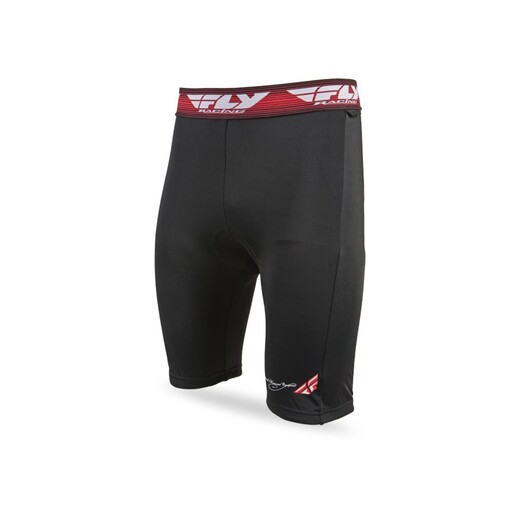 Шорты защитные FLY RACING CHAMOIS черные  XL pitbikemarket.ru