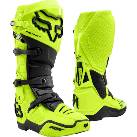 Мотоботы Fox Instinct Boot Flow Yellow, 11, 2021 (24448-130-11) pitbikemarket.ru
