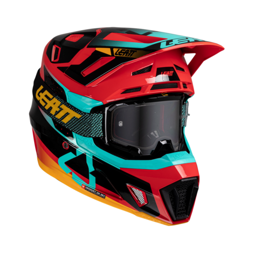 Мотошлем Leatt Moto 7.5 Helmet Kit Red M pitbikemarket.ru
