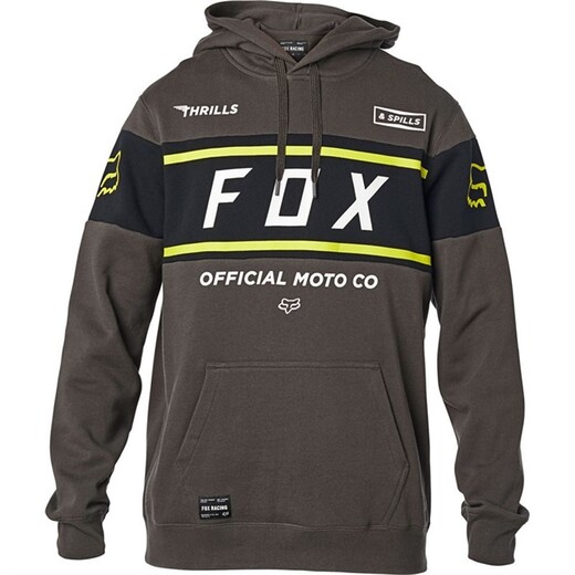 Толстовка Fox Official Po Fleece Взрослый, L, коричневый, 2020 (25957-296-L) pitbikemarket.ru