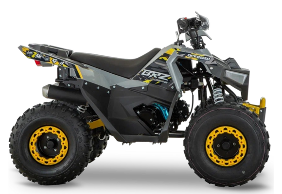 Квадроцикл BRZ Drake 125 Серо-желтый pitbikemarket.ru