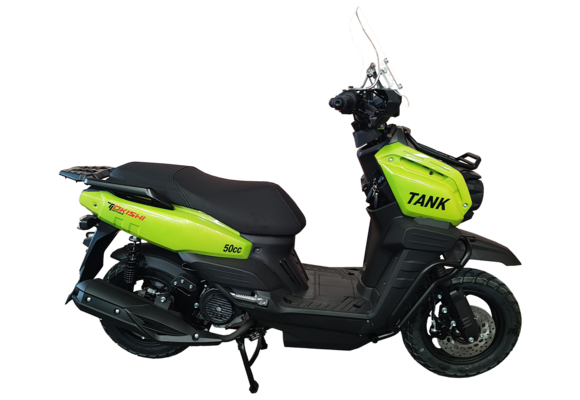 Скутер TOKISHI TANK 1 Green Light pitbikemarket.ru