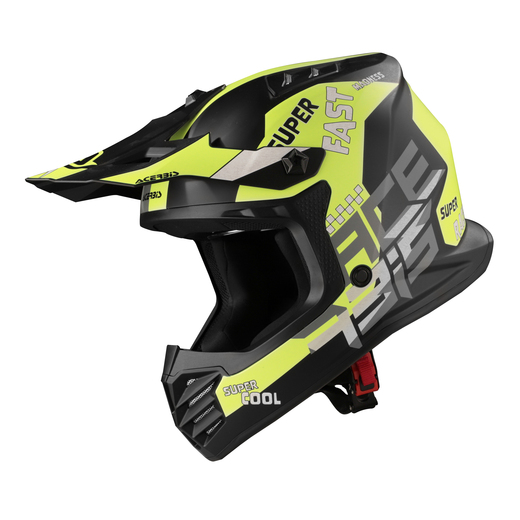 Шлем детский Acerbis PROFILE JUNIOR Black/Yellow-Fluo, S (47-48) pitbikemarket.ru