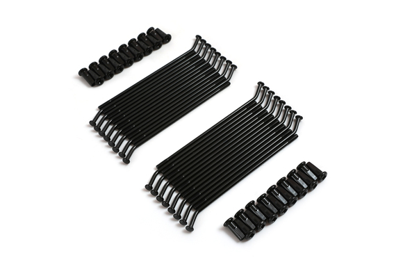 Спицы комплект R12 32шт. задние для питбайка усиленные (чёрные) pitbikemarket.ru