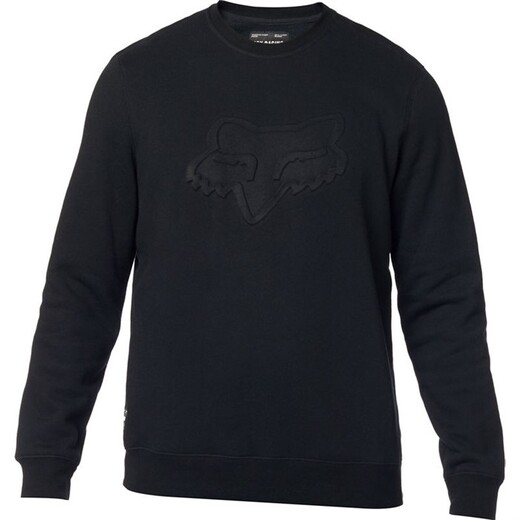 Толстовка Fox Refract Dwr Crew Fleece Взрослый, XL, черный, 2020 (23904-001-XL) pitbikemarket.ru