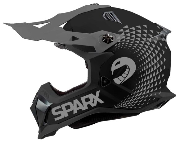 Шлем эндуро SPARX Raptor (JH-601) (черный матовый, L) pitbikemarket.ru