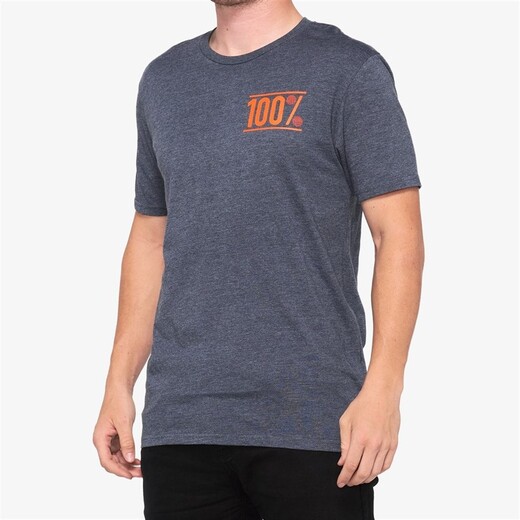 Футболка 100% Global Tee-Shirt Взрослый, M, синий, 2019 (32109-015-11) pitbikemarket.ru