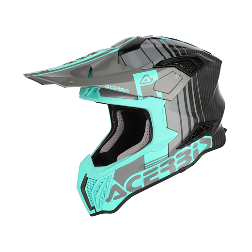 Шлем Acerbis AIRSTRIKE-C Turquoise, S pitbikemarket.ru
