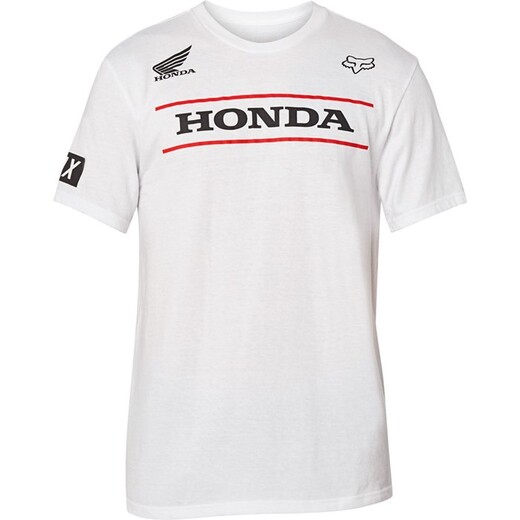 Футболка Fox Honda SS Tee Взрослый, M, белый, 2020 (26017-190-M) pitbikemarket.ru