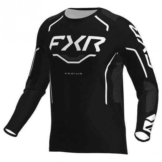 Джерси, FXR, Черный/Белый, XXL pitbikemarket.ru