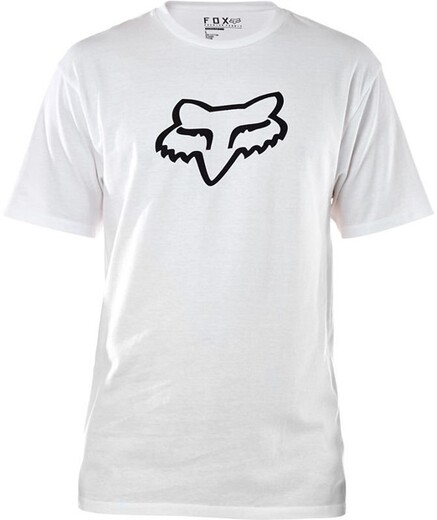 Футболка Fox Legacy Fox Head SS Tee Взрослый, XL, белый, 2020 (24577-190-XL) pitbikemarket.ru