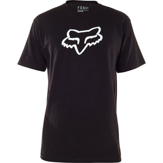 Футболка Fox Legacy Fox Head SS Tee Взрослый, M, черный, 2020 (24577-027-M) pitbikemarket.ru